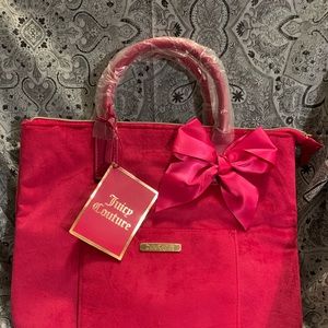 Juicy Couture convertible backpack.